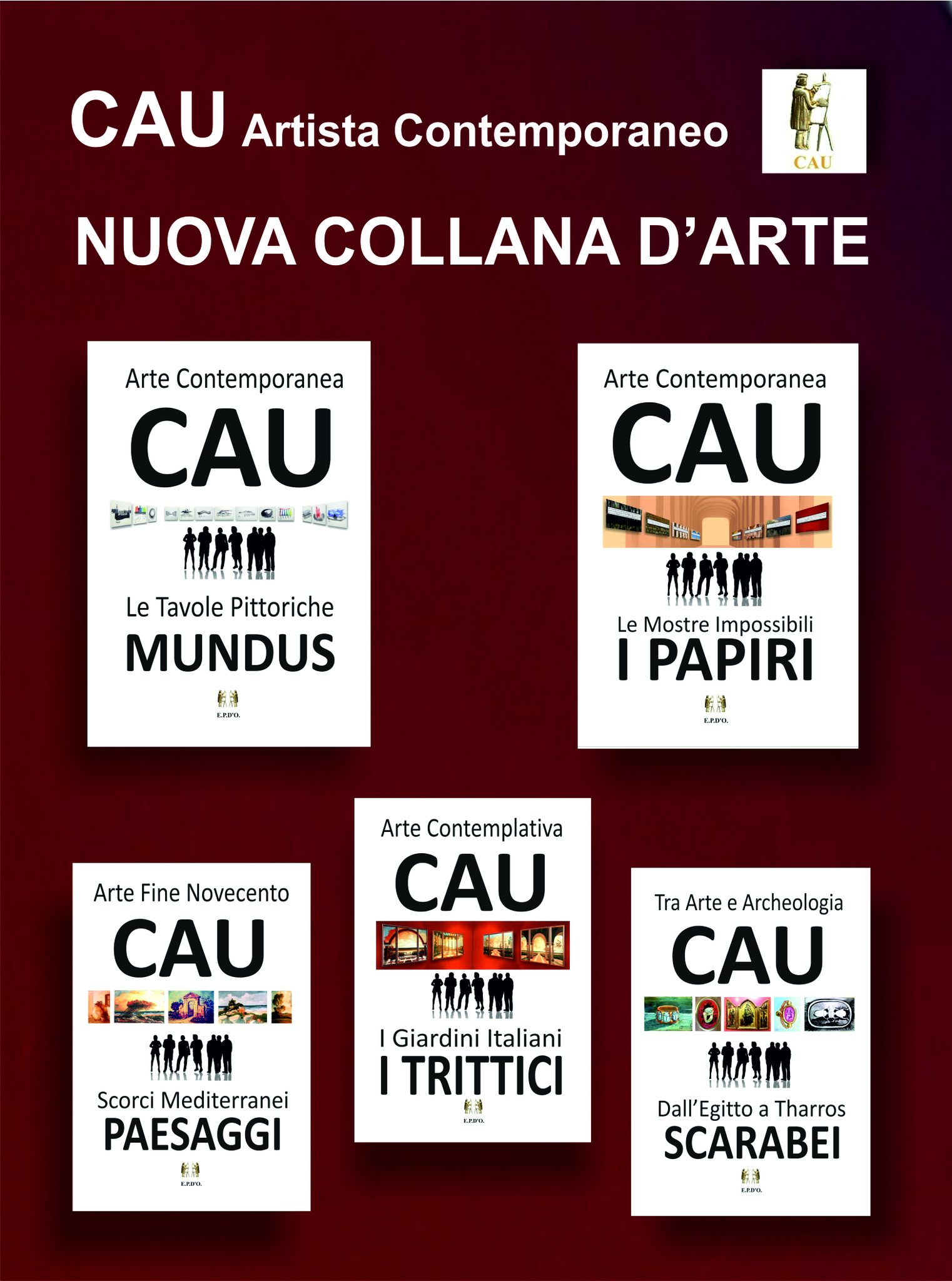 Libri EPDO - CAU Artista Contemporaneo Italiano e Internaionale